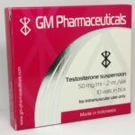 GM Pharmaceuticals Testosterone Suspension 50mg/ml 2ml vial 10 vials in box