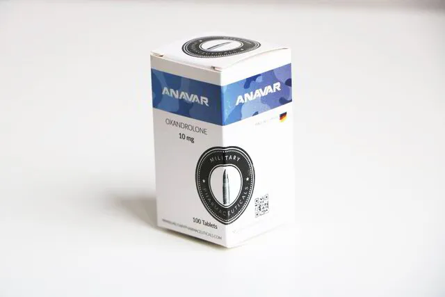 w 2 Military Pharmaceuticals Anavar x 100 tab/10mg - Image 1
