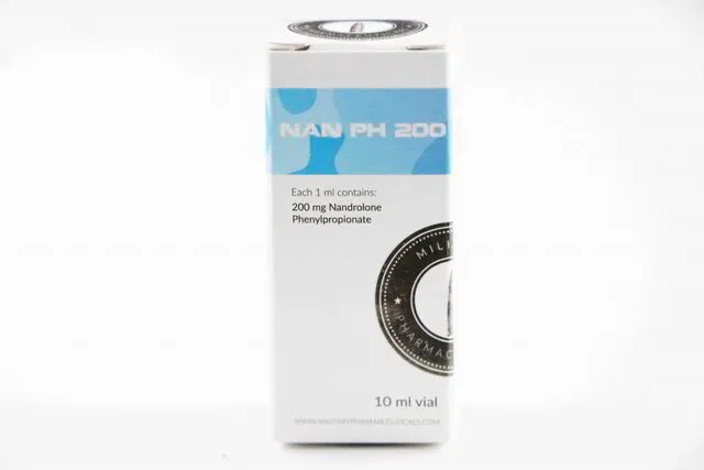 w12 Military Pharmaceuticals NAN PH 200 Nandrolone Decanonate x 200mg/ml - Image 1