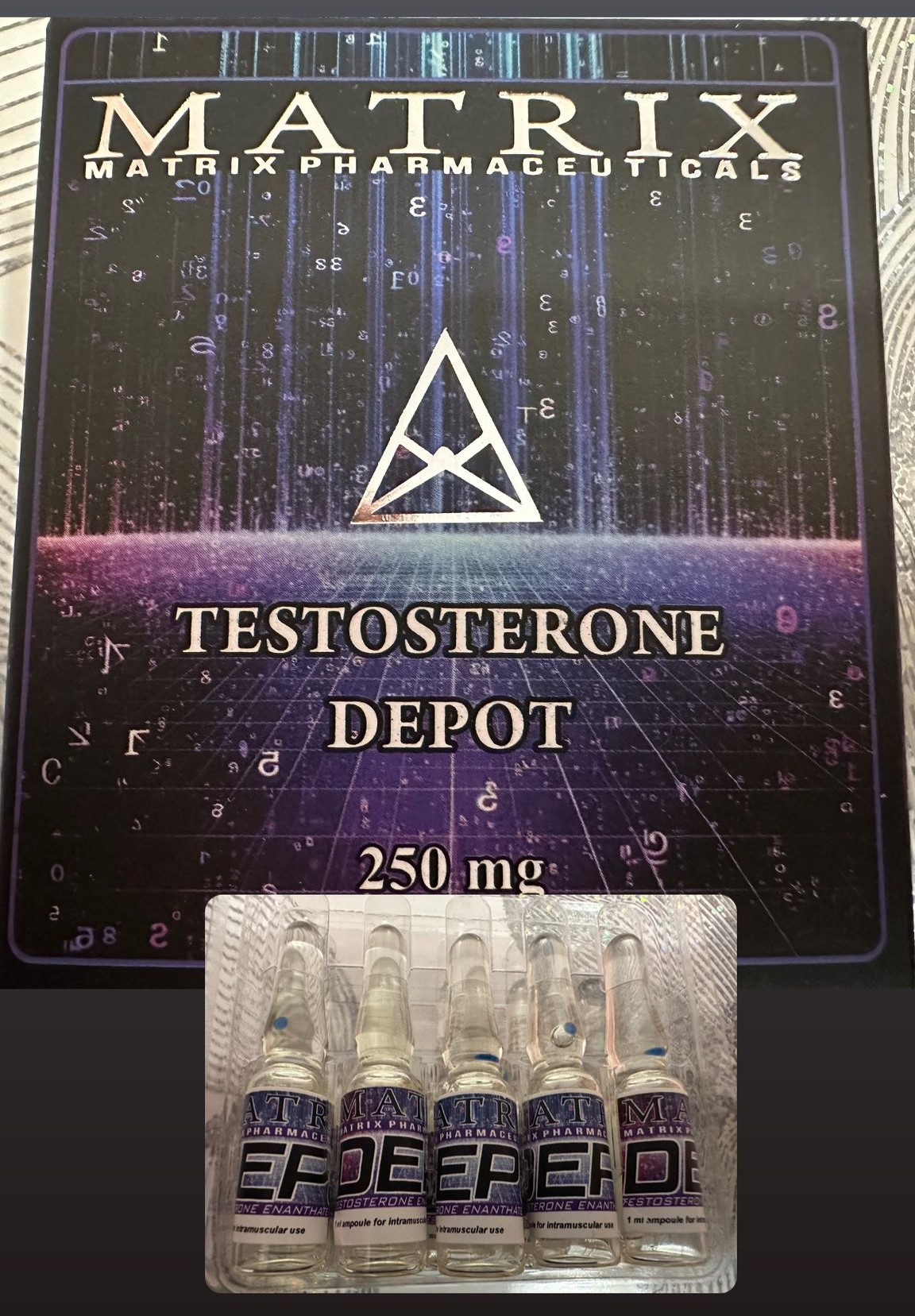 Matricata Matrix Pharmaceuticals Testosterone Enenthate 250 - Image 1